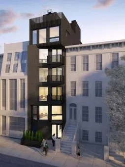 Rendering of a FullStack Modular residential building
